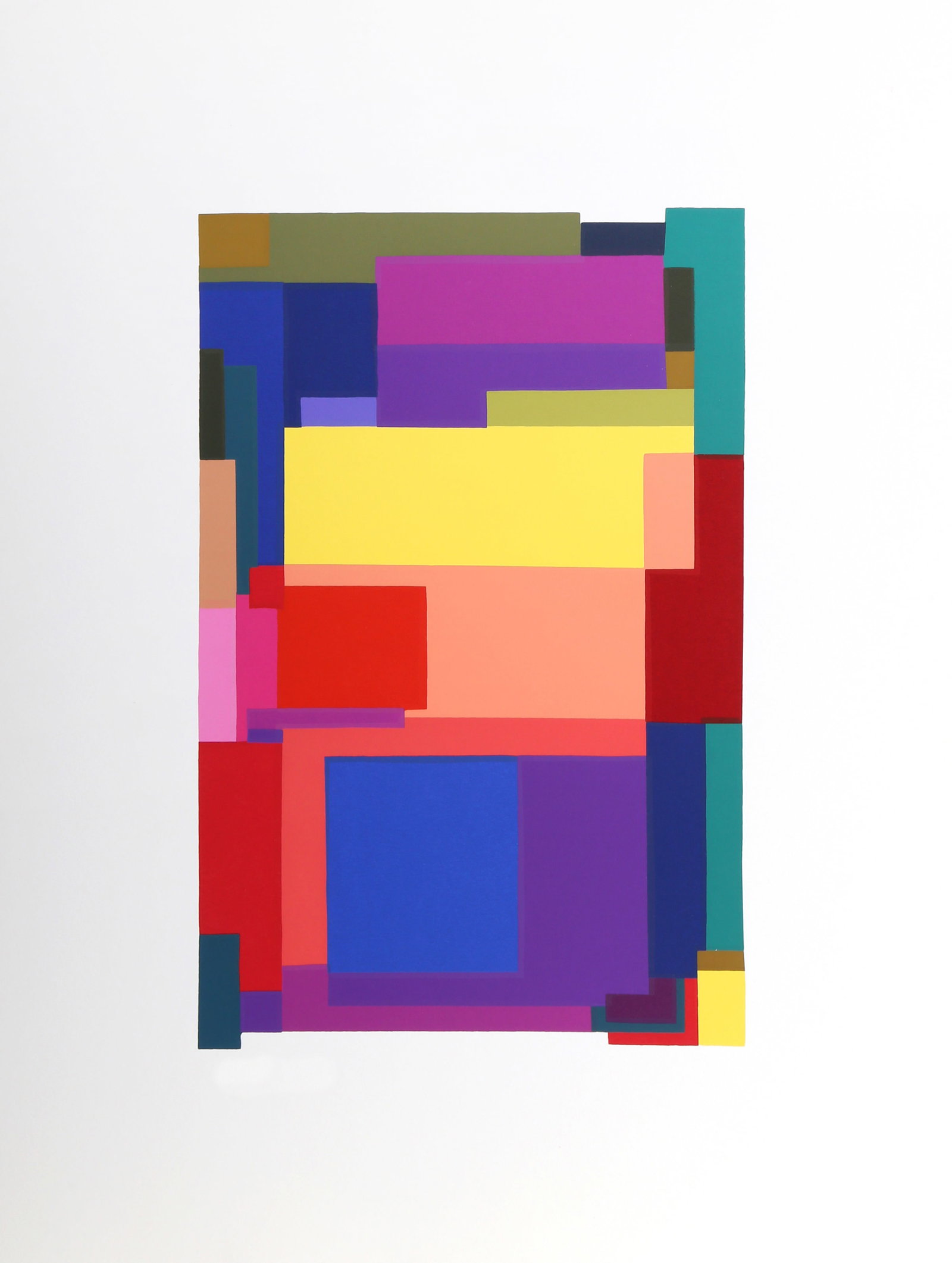 Barbara Lynch Zinkel, Shadows II, Screenprint (1 of 3)