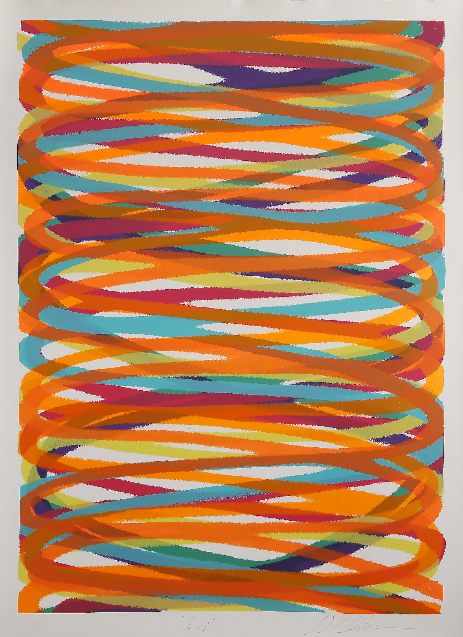 Dan Christensen, L.P., Screenprint (1 of 4)