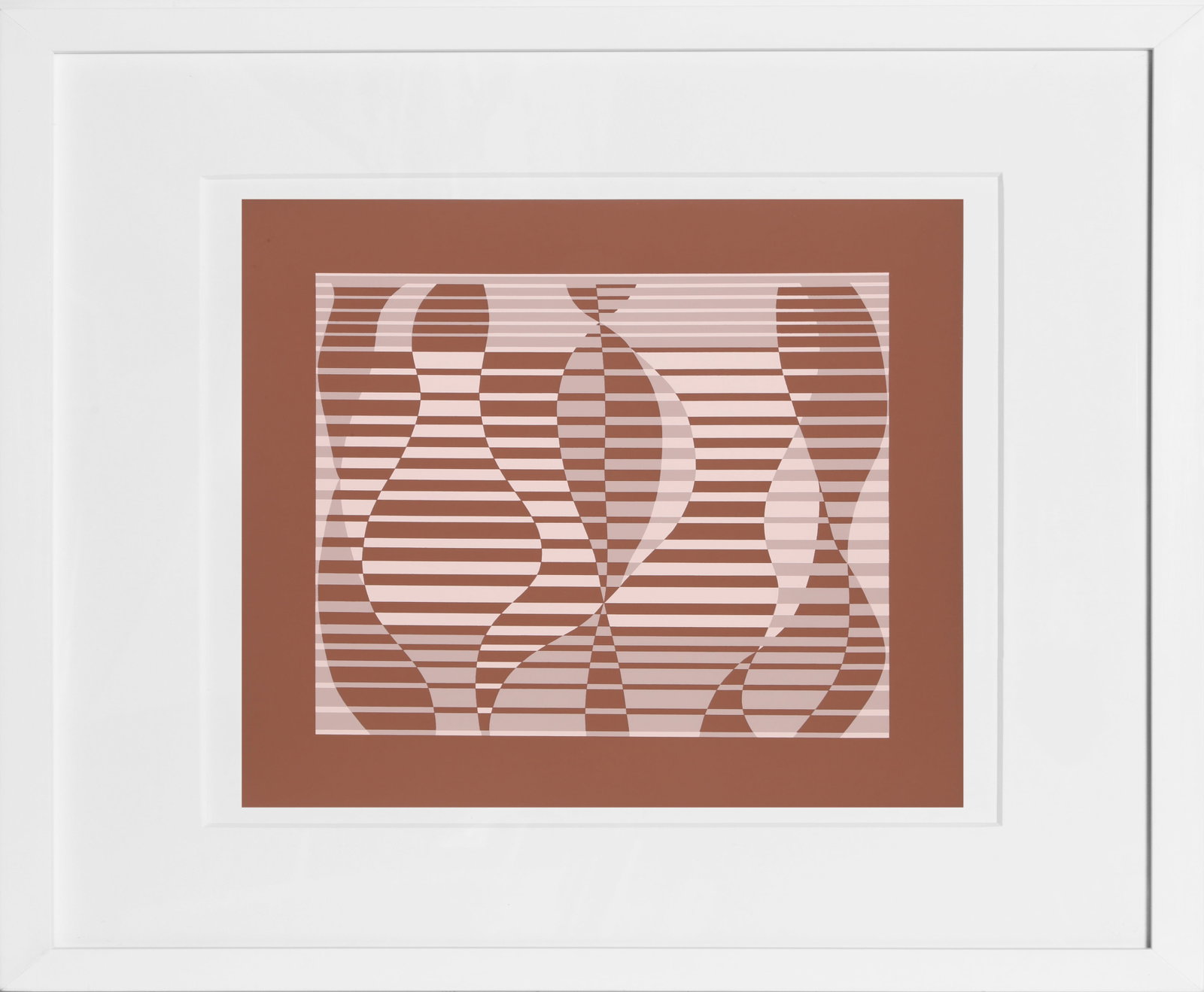 Josef Albers, In the Water, Screenprint (1 of 2)