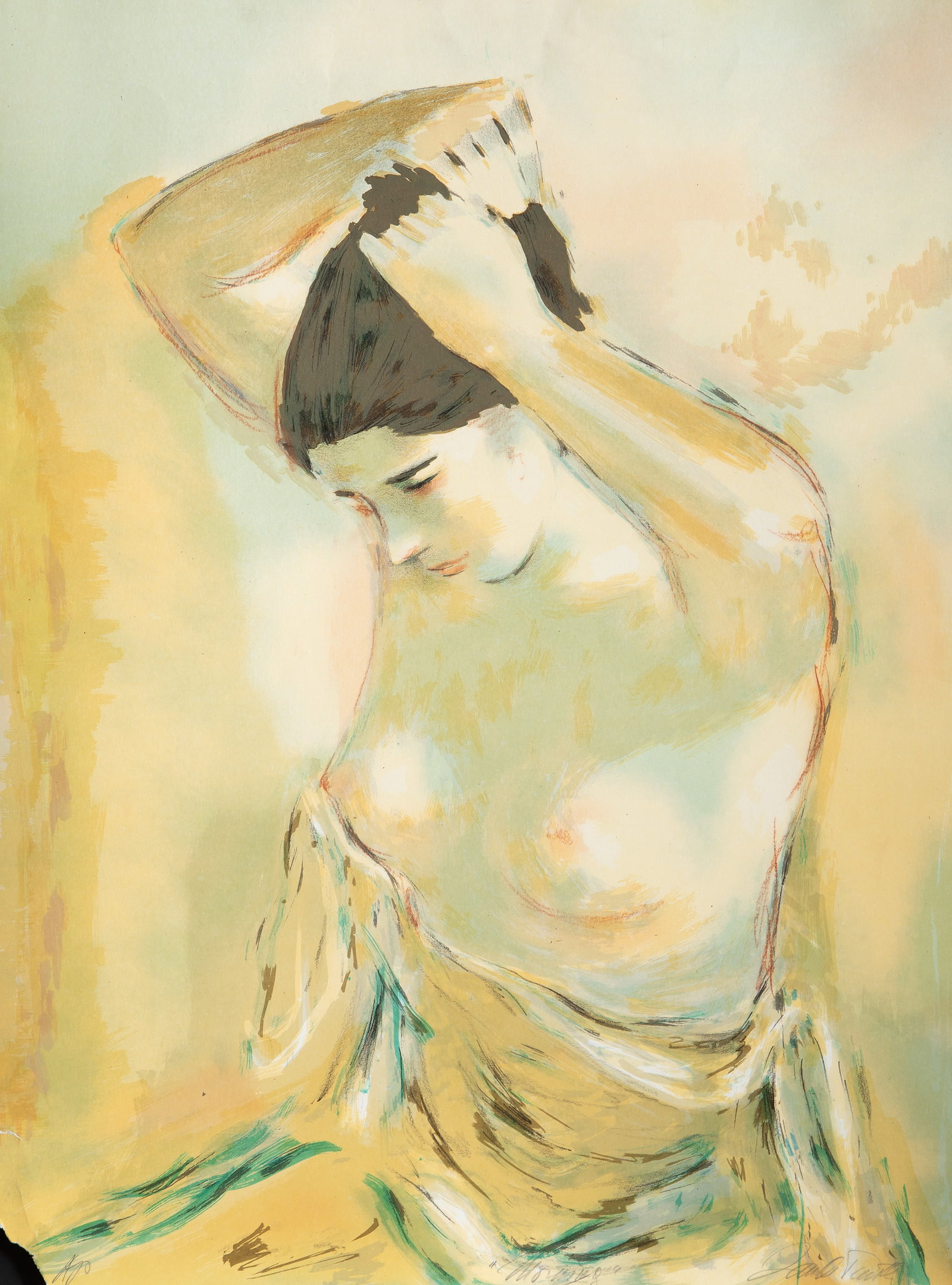 Jan De Ruth, Morning, Screenprint (1 of 6)