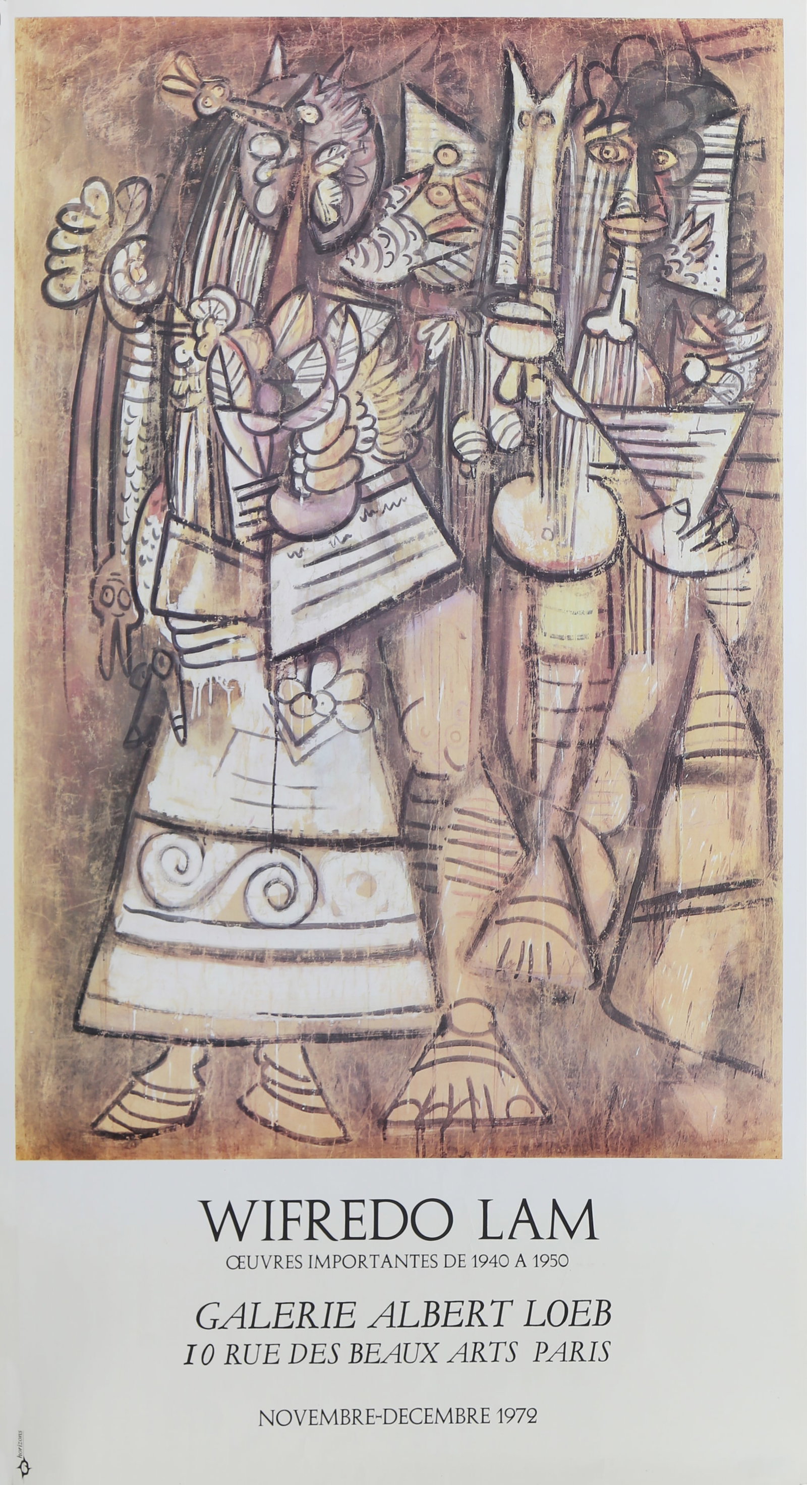 Wifredo Lam, Galerie Albert Loeb, Poster (1 of 3)