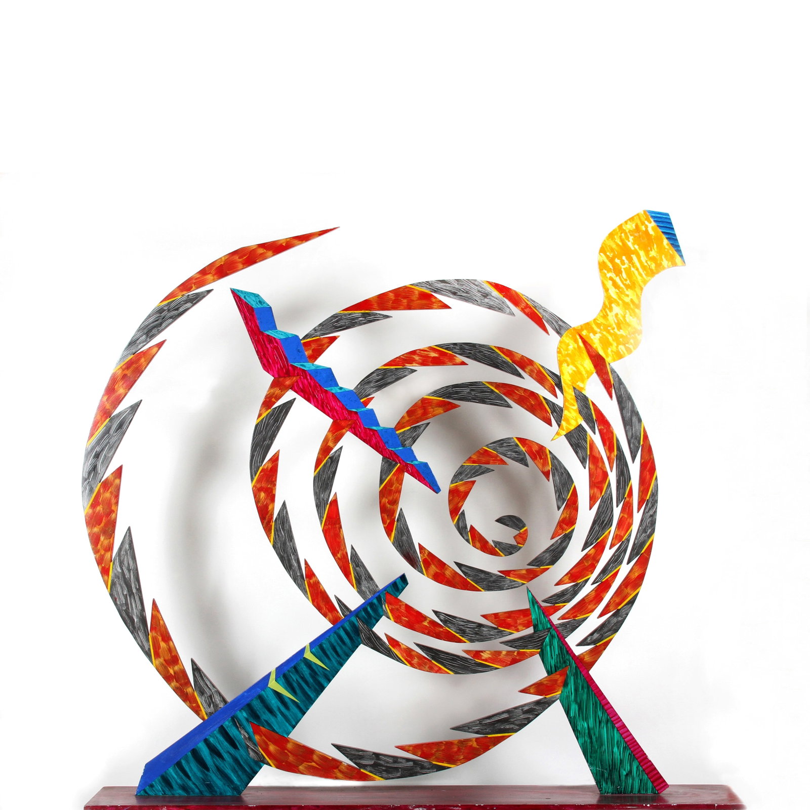 Paul von Ringelheim, Spiral, Steel Sculpture (1 of 3)
