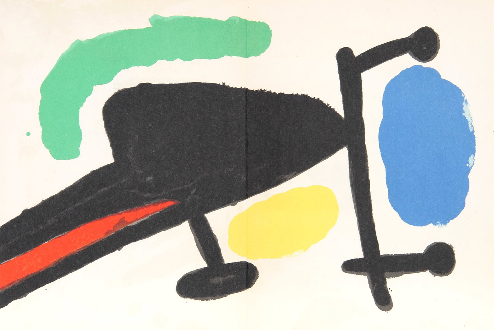 Joan Miro, Tapis de Tarragona (M. 875), Lithograph: Artist: Joan Miro, Spanish (1893 - 1983) Title: Tapis de Tarragona (M. 875) Year: 1972 Medium: Lithograph with embossed signature Edition: 1000 Size: 12 in. x 17 in. (30.48 cm x 43.18 cm) Printer: Pub