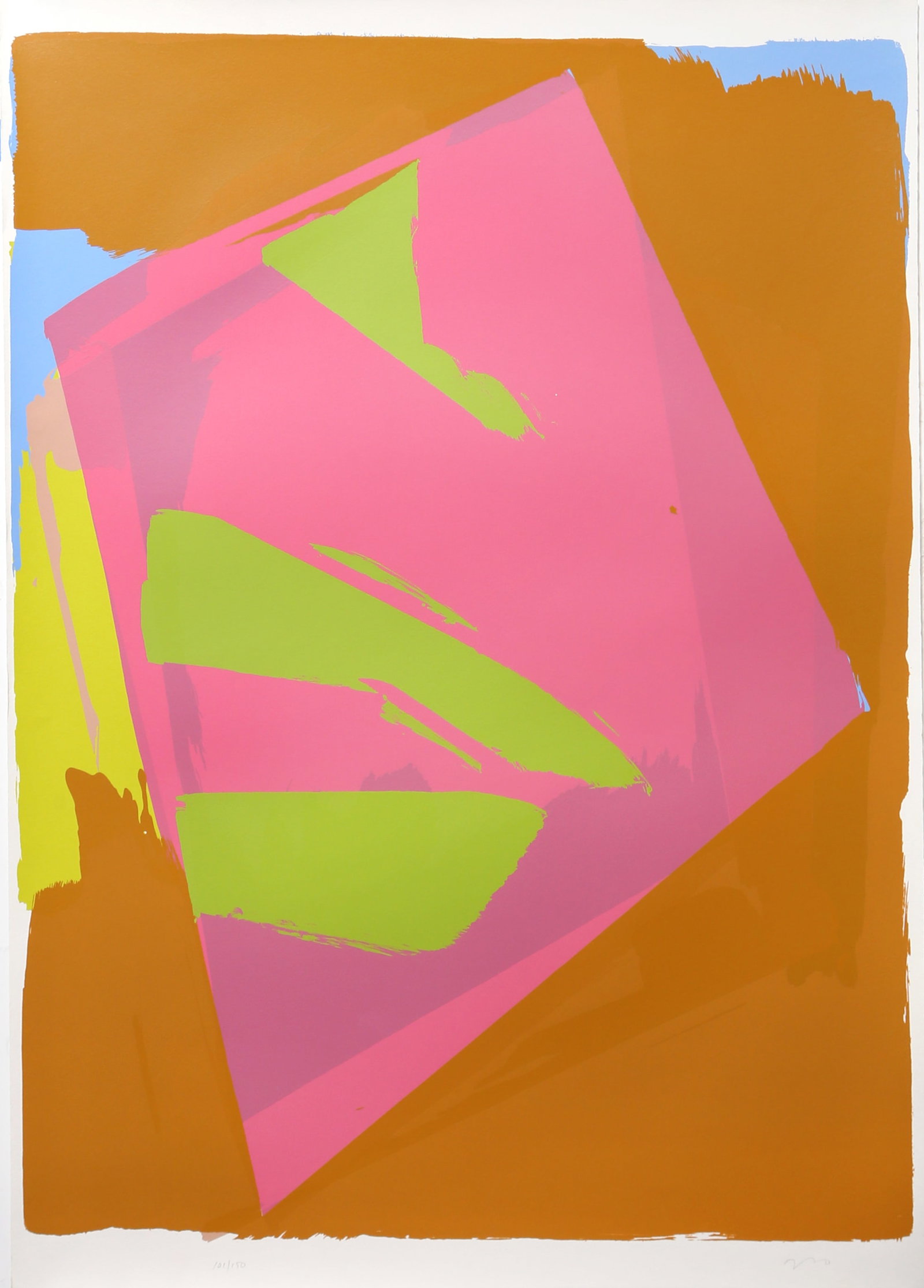 Darryl Hughto, Tug Hill, Screenprint (1 of 3)
