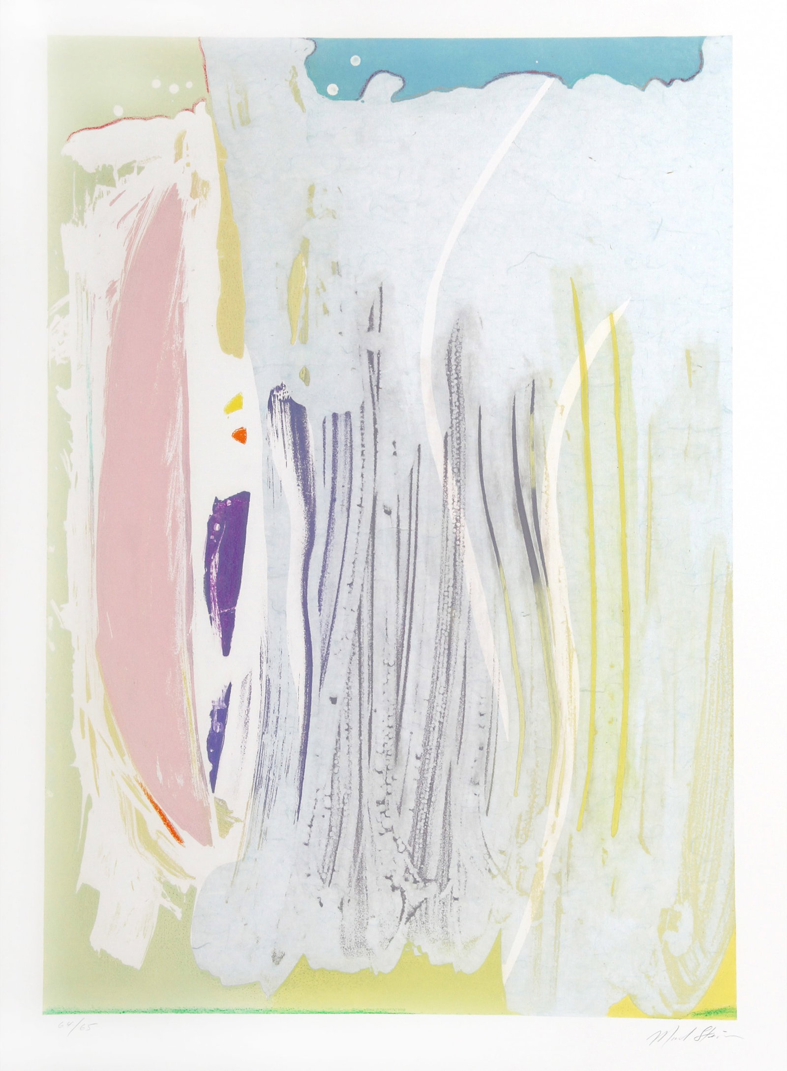 Michael Steiner, Abstract Etching with Chine Coll (1 of 1)