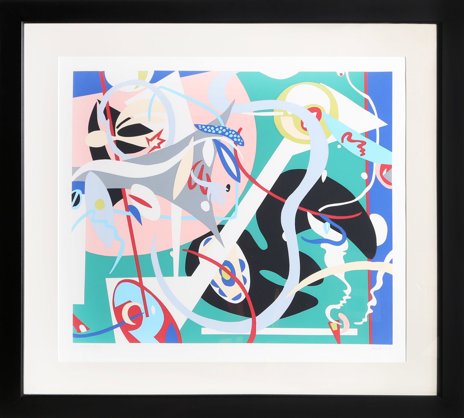 Nina Paull, Sea and Field, Screenprint (1 of 1)