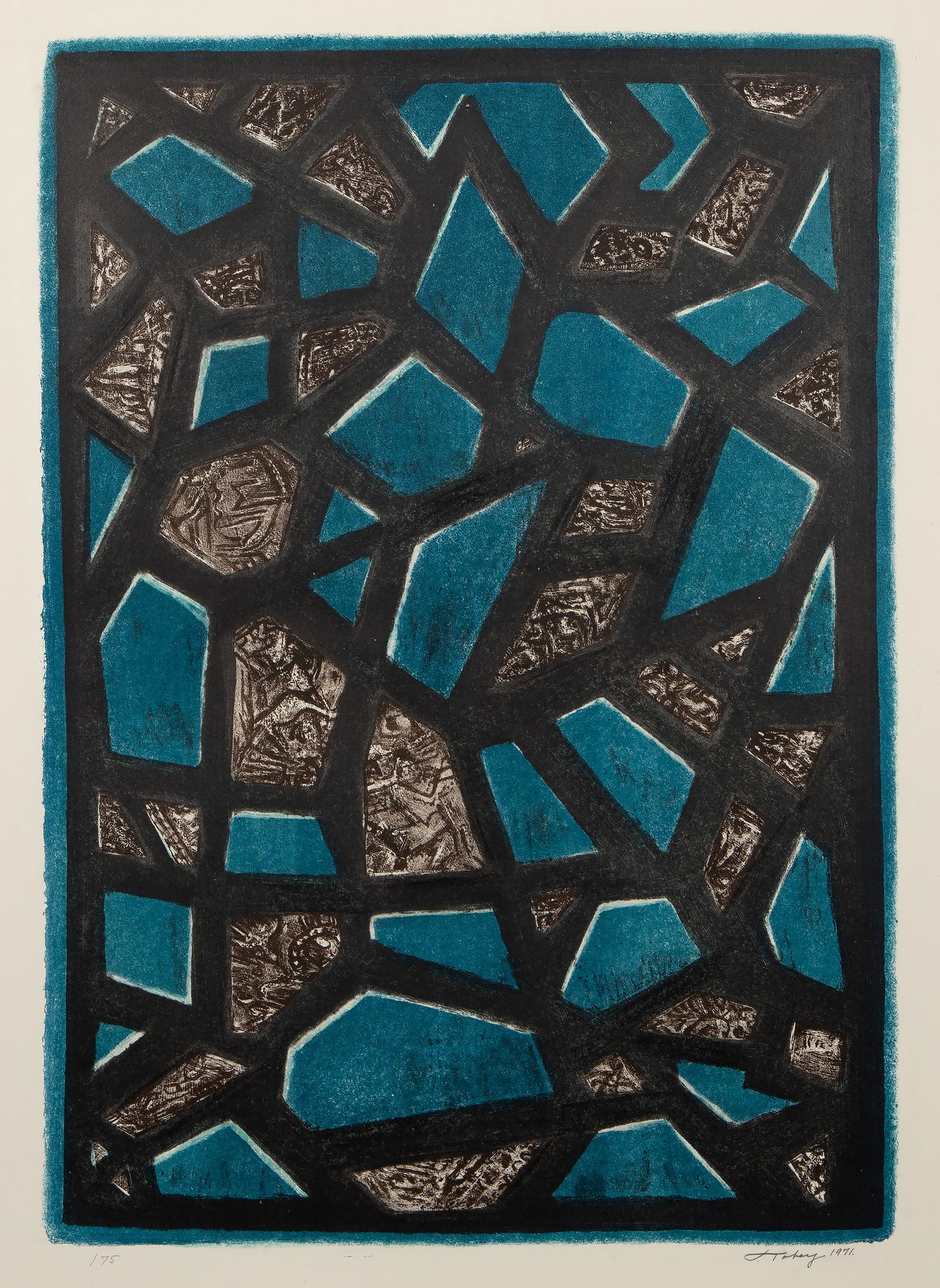 Mark Tobey, Apparuit, Screenprint (1 of 4)