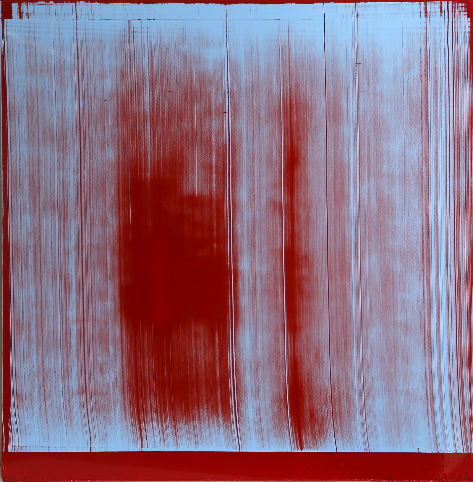 Peter Davis, Scorched, Painting: Artist: Peter Davis, British (1972 ? ) Title: Scorched Year: 2005 Medium: Gloss paint on baked acrylic on Fibre Board, signed, titled and dated in marker on verso Size: 32.5 x 32.5 in. (82.55 x 82.55 