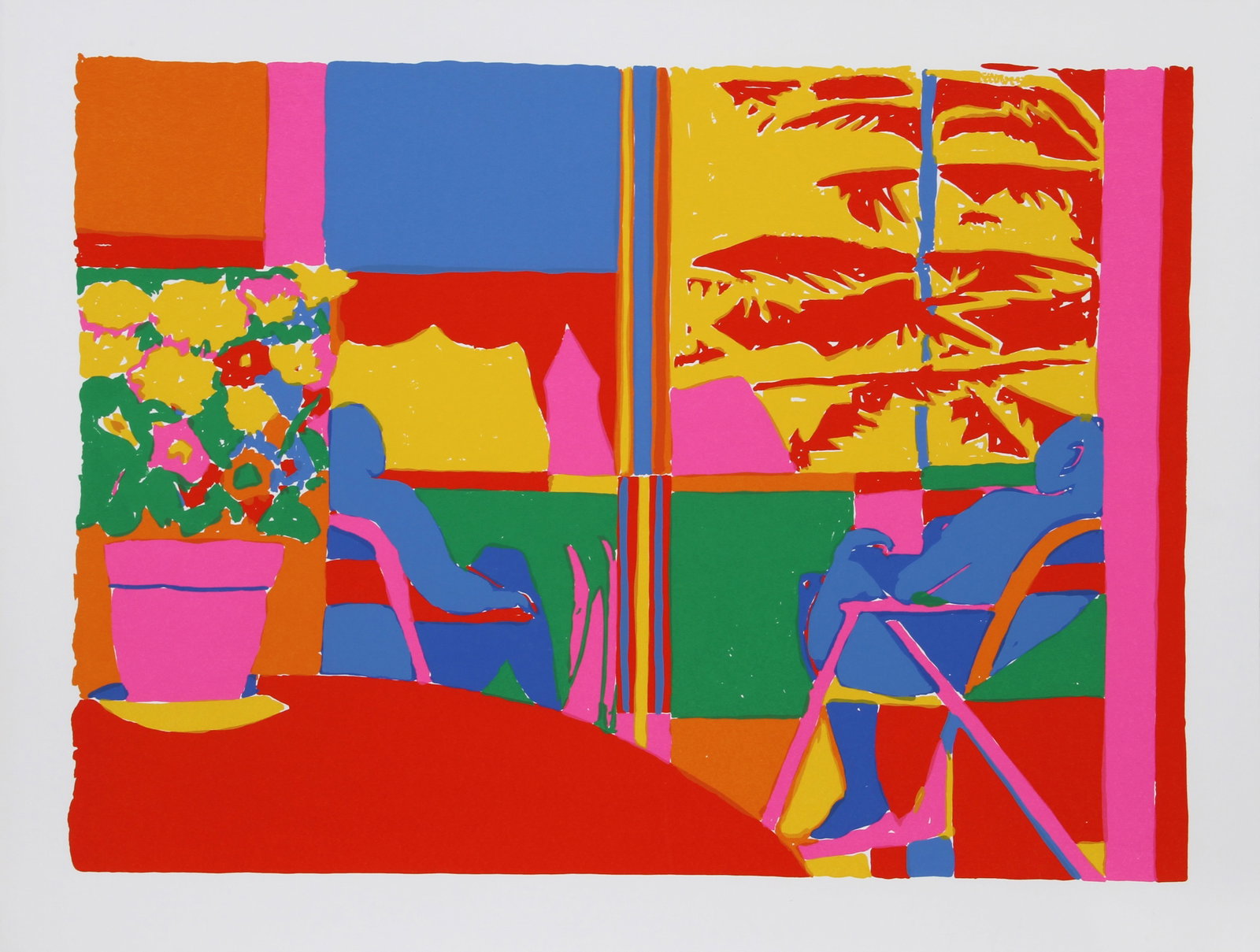 John Grillo, Kaleidoscope IX, Screenprint (1 of 2)