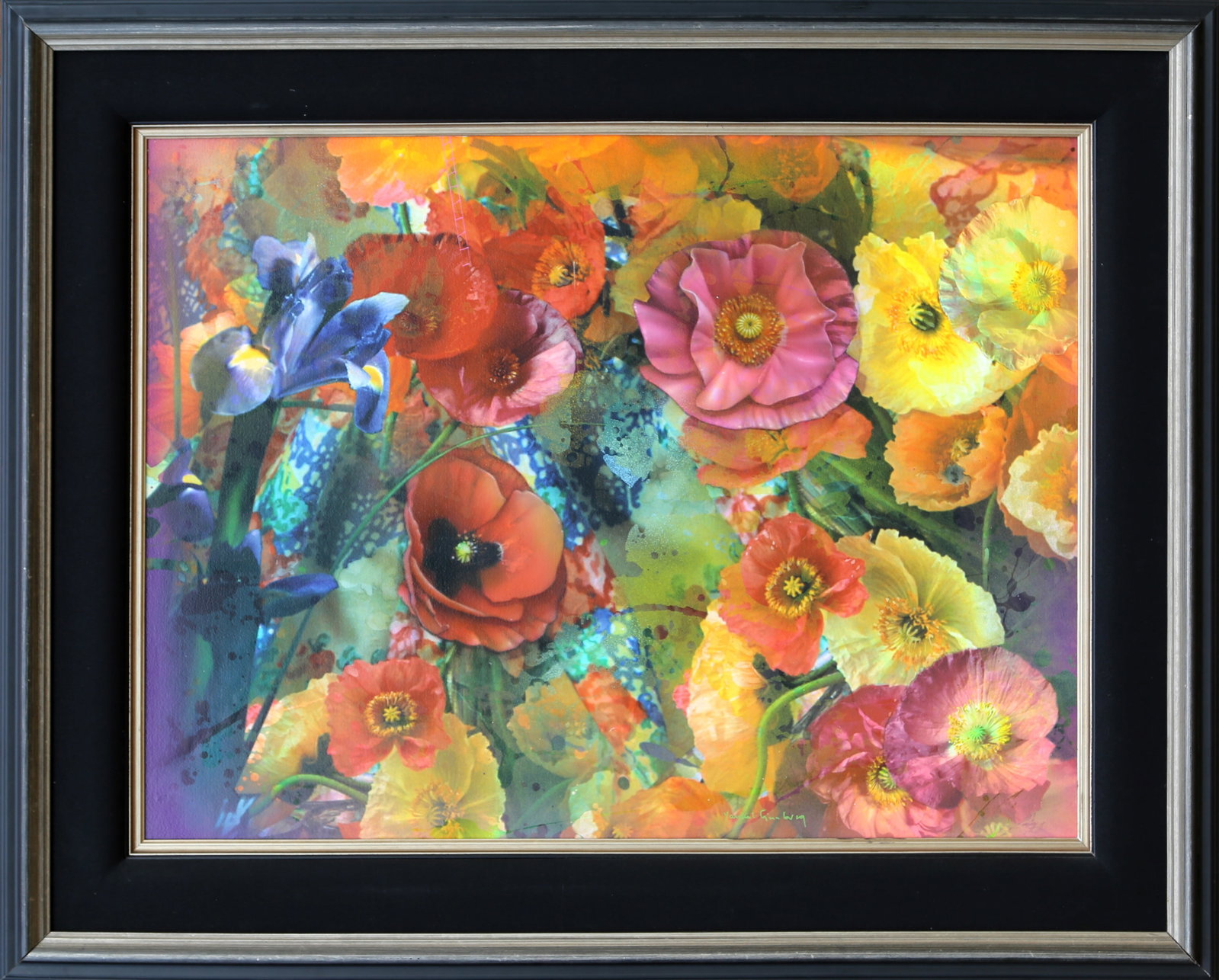 Yankel Ginzburg, Summer Quilt, Painting (1 of 3)