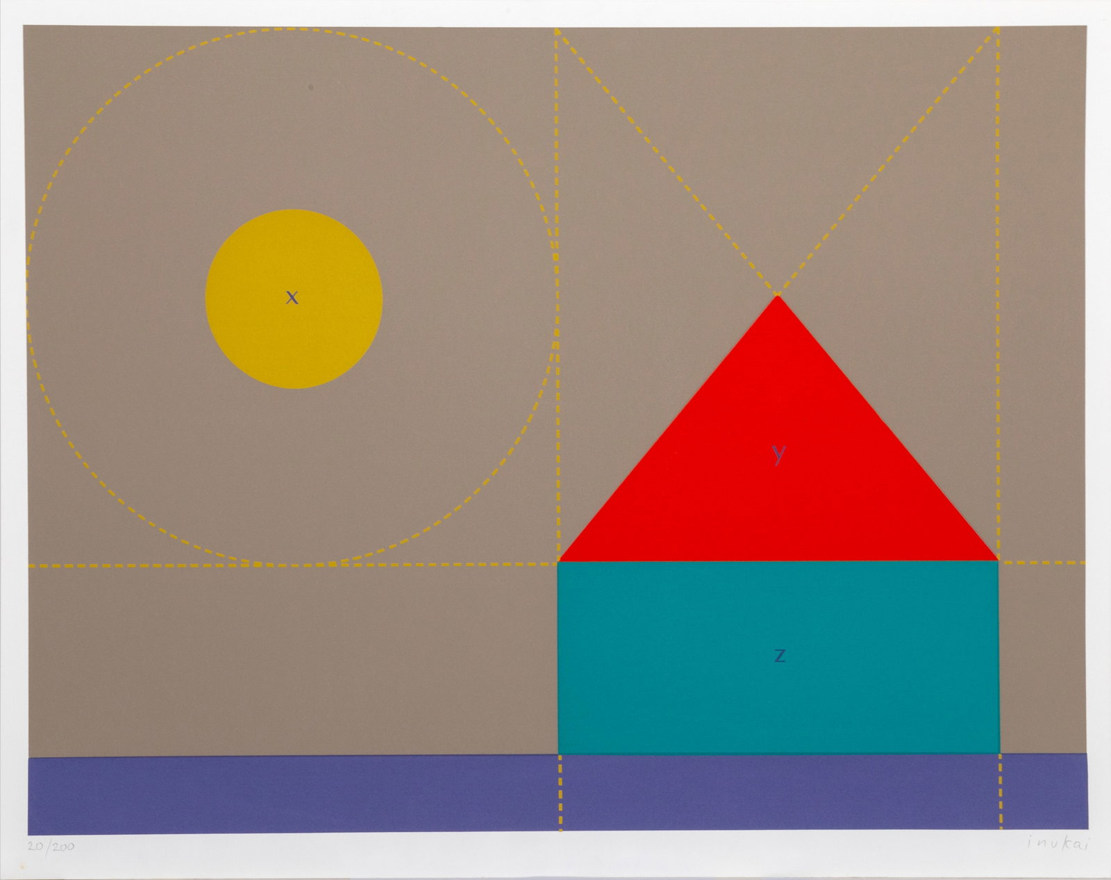 Kyohei Inukai, Under the Sun, Screenprint (1 of 4)