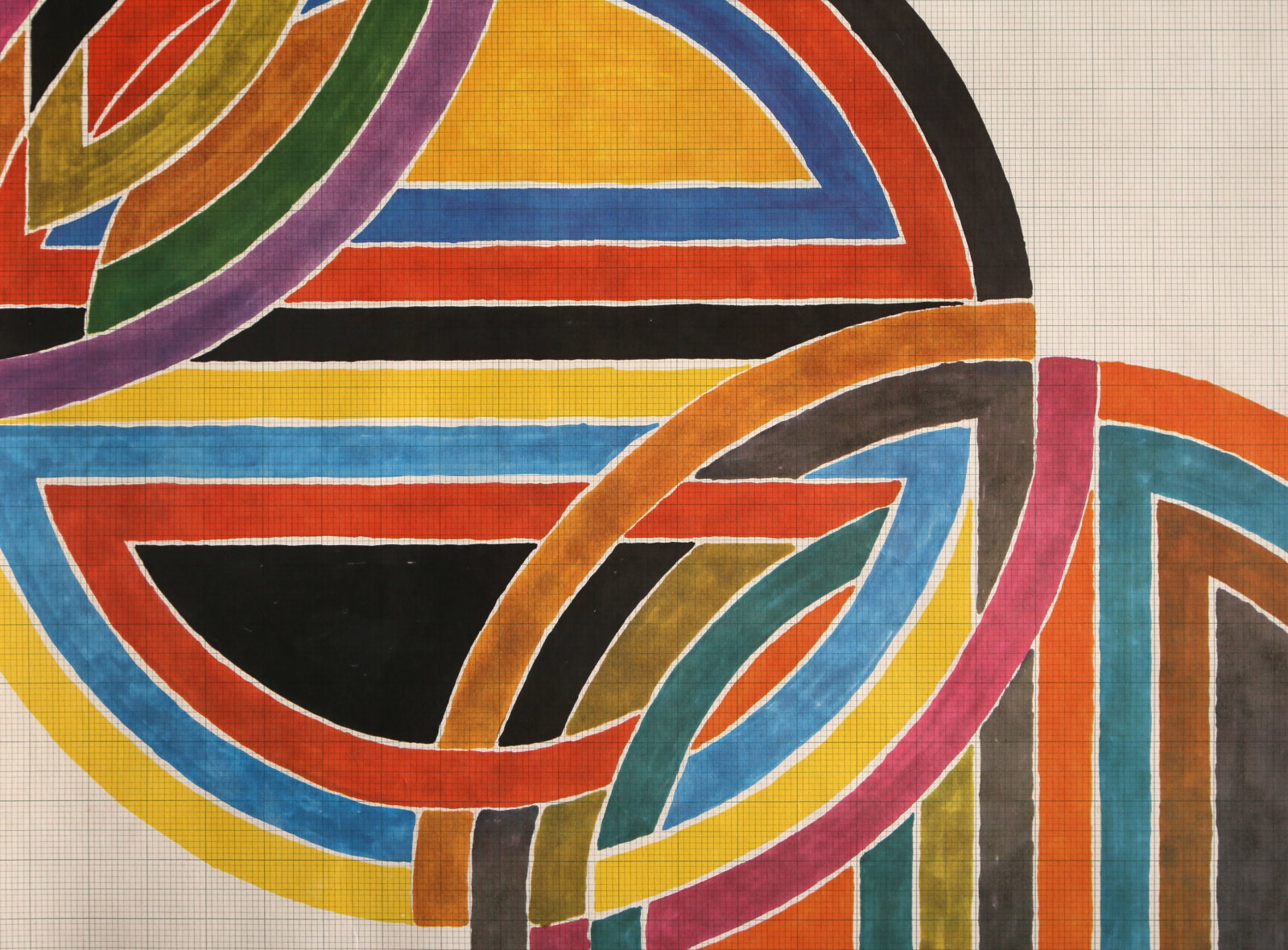 Frank Stella, Lincoln Center Festival, Offset Lithograph Poster - 2
