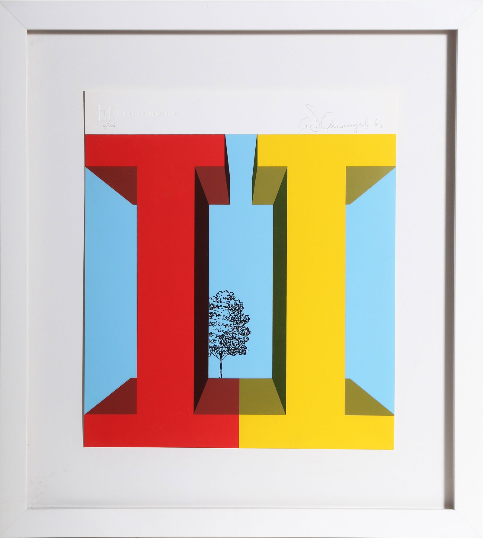 Allan D'Arcangelo, June, Screenprint (1 of 5)
