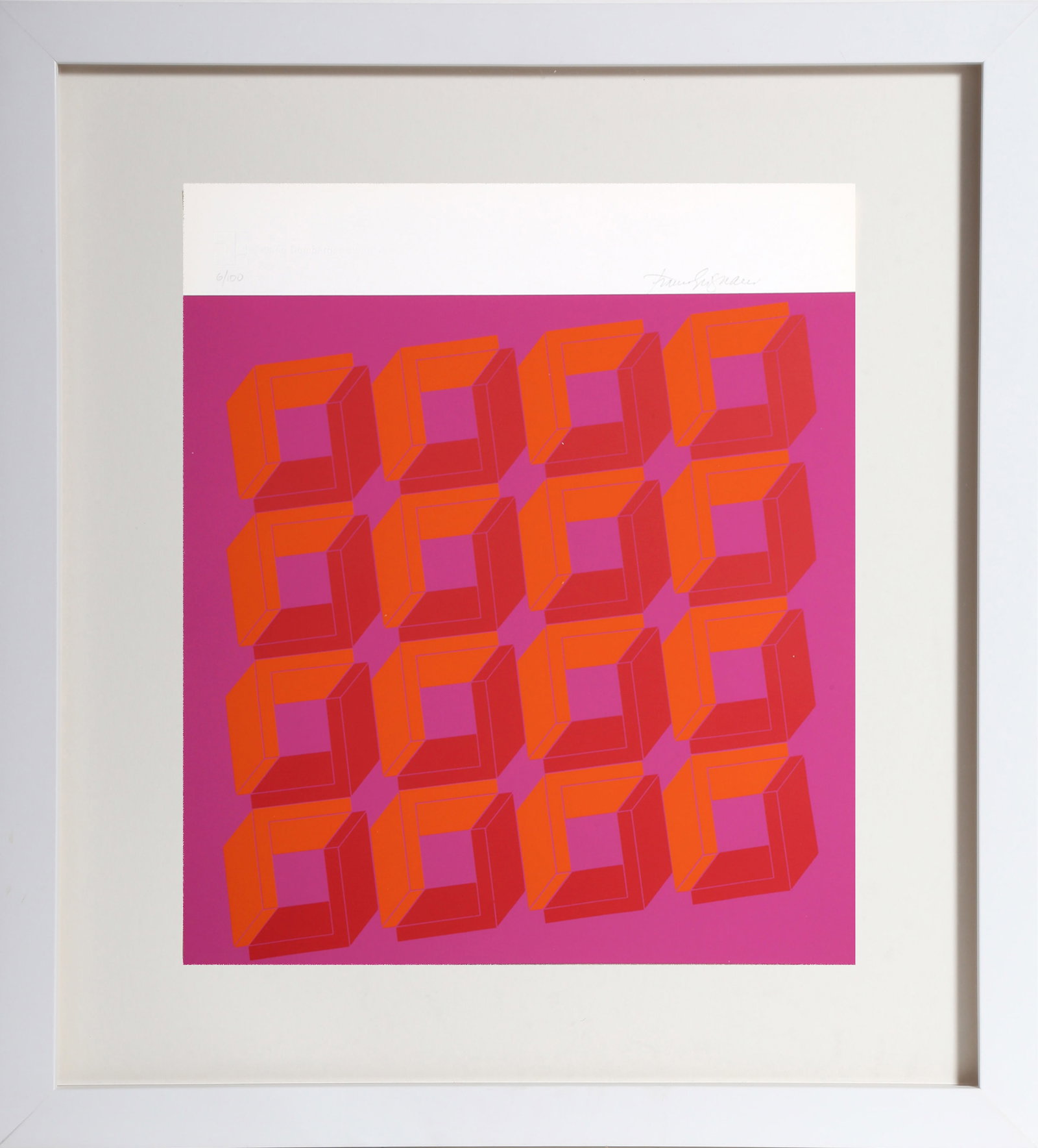 Franco Grignani, July, Screenprint (1 of 5)