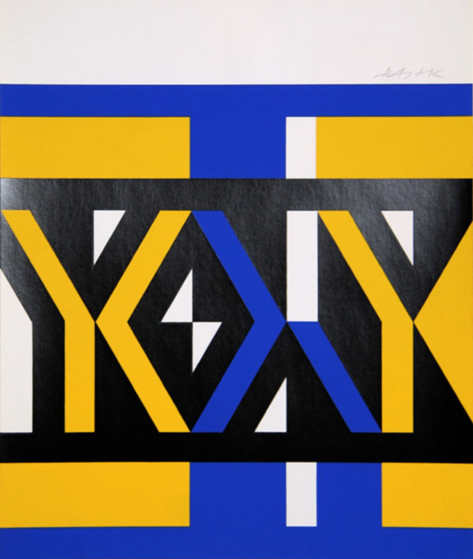 Otto Herbert Hajek, July, Screenprint (1 of 2)