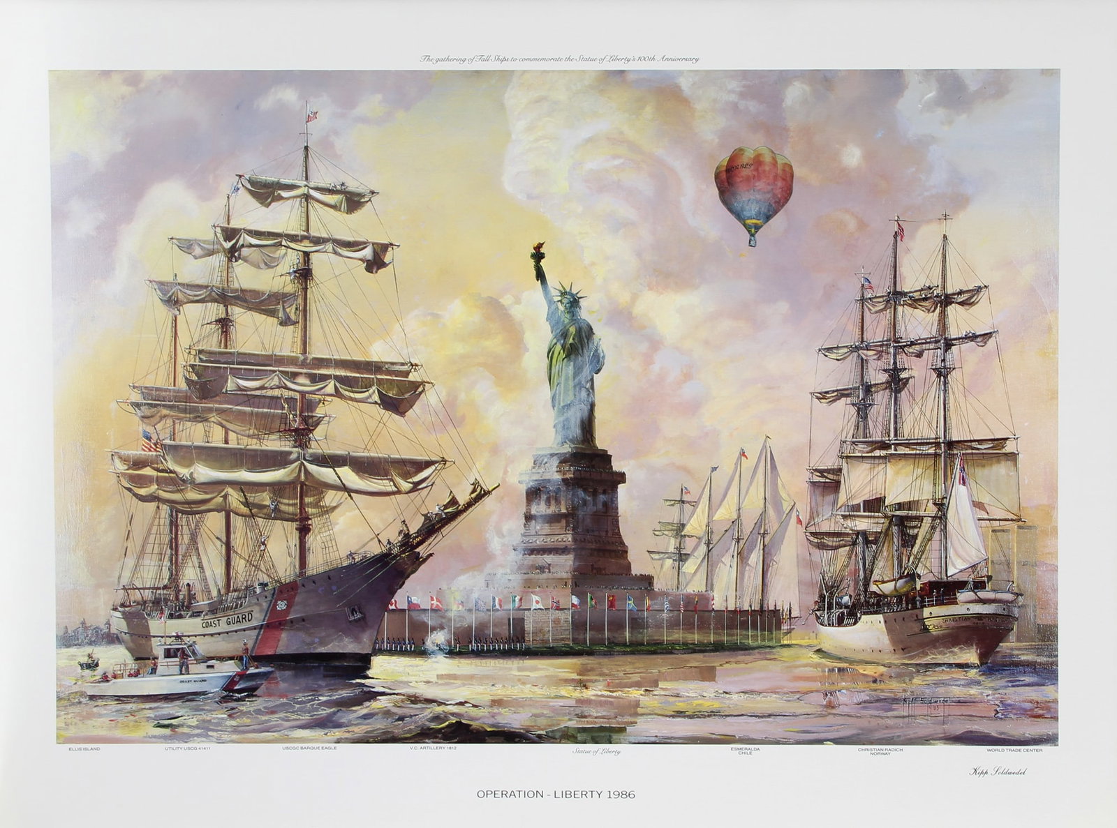 Kipp Soldwedel, Operation Liberty, Offset Lithograph (1 of 1)