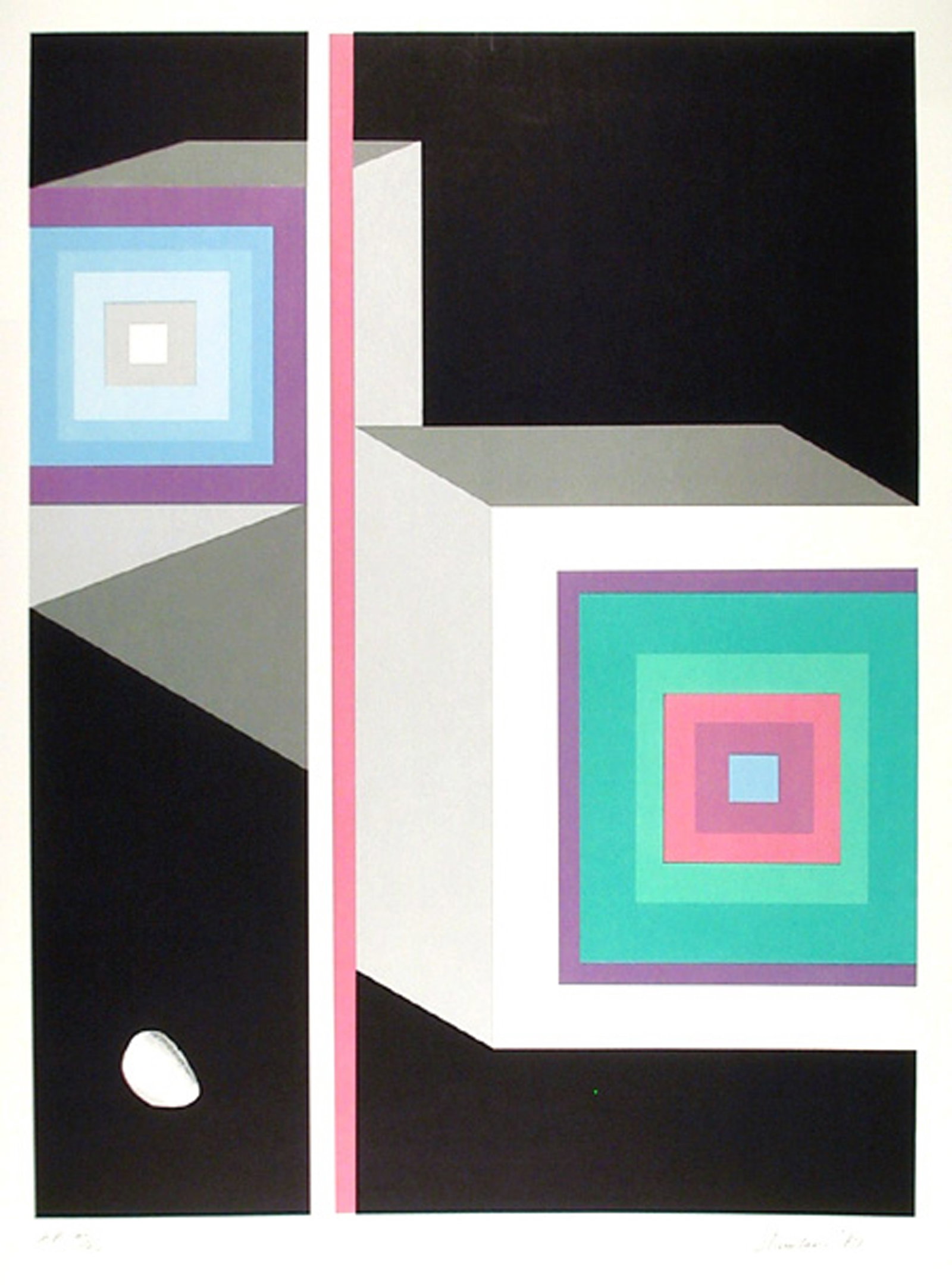 Robert Strimban, Lost in Time, Screenprint (1 of 1)