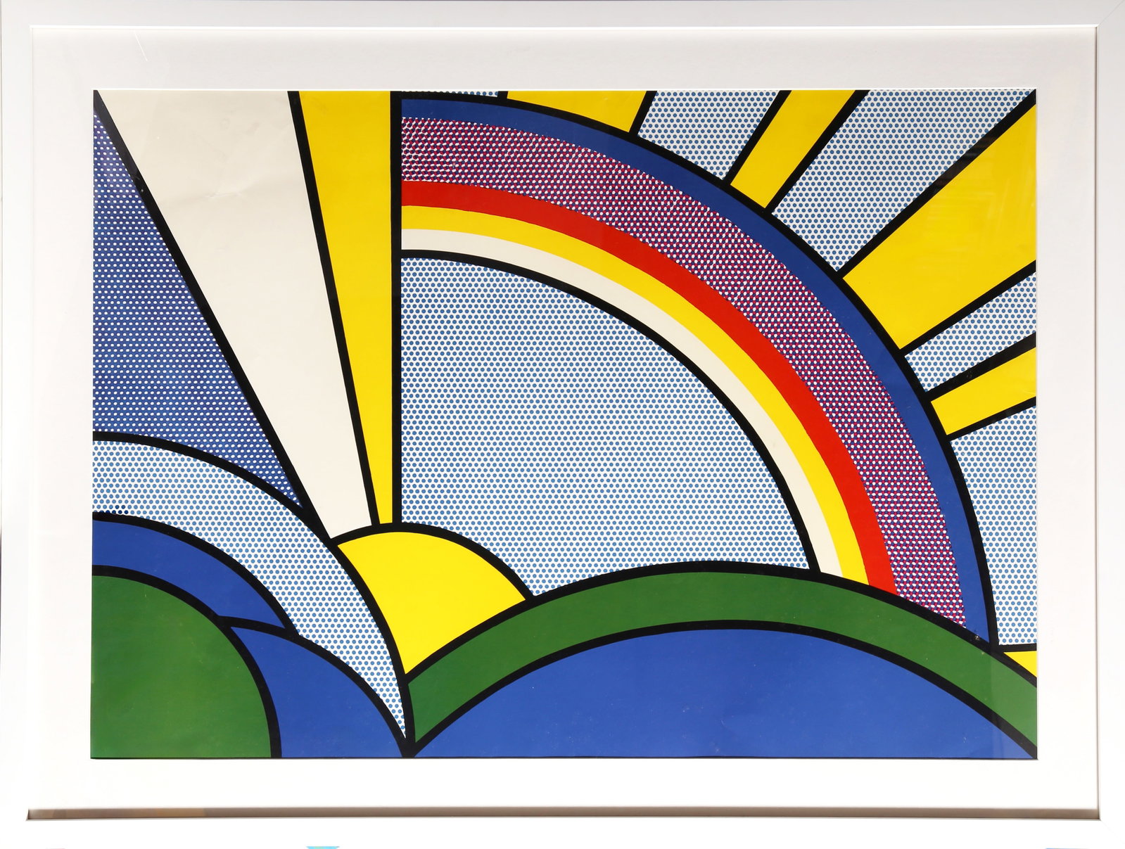 Roy Lichtenstein, Sun Rays, Screenprint Poster (1 of 4)