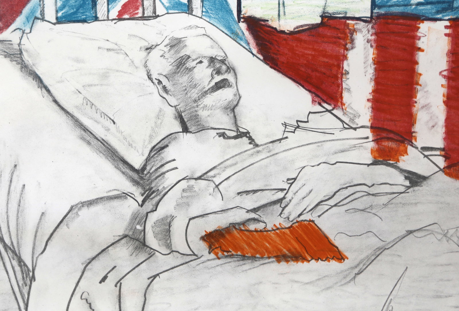 Larry Rivers, The Last Civil War Veteran, Pochoir - 2