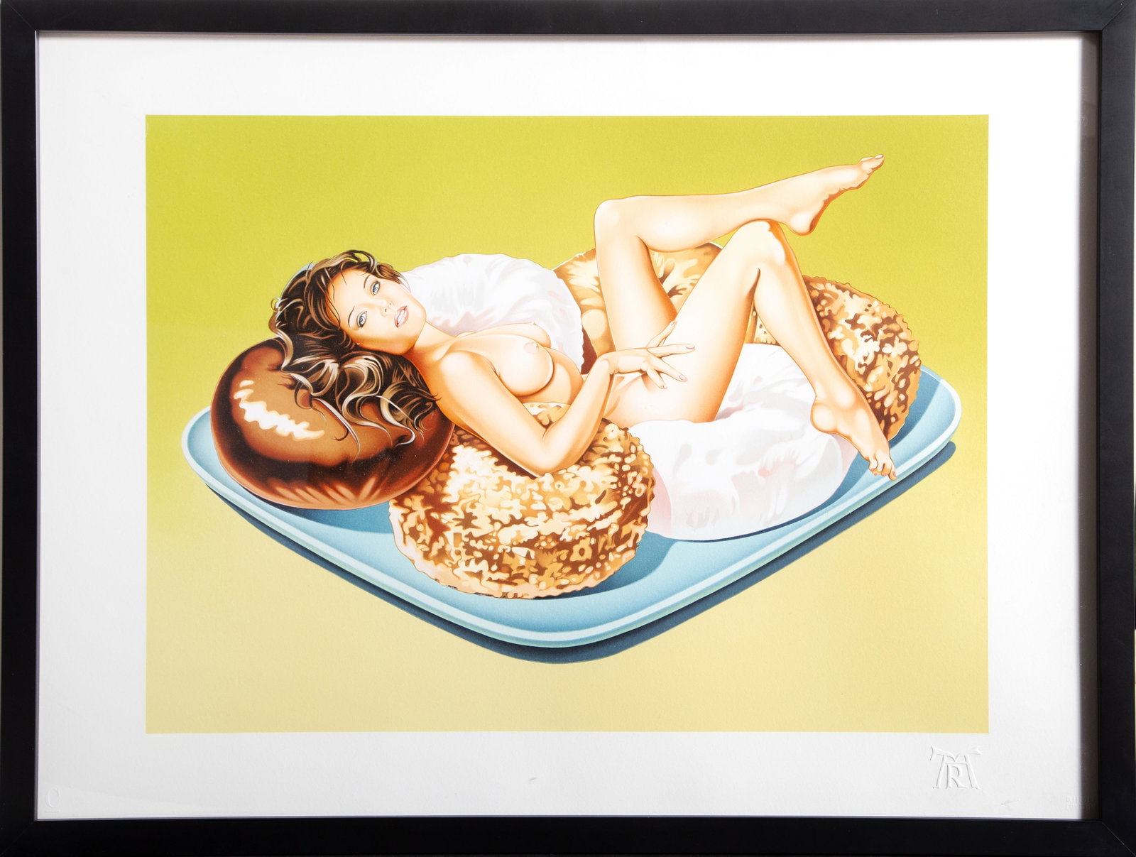 Mel Ramos, Donut Doll, Lithograph (1 of 4)