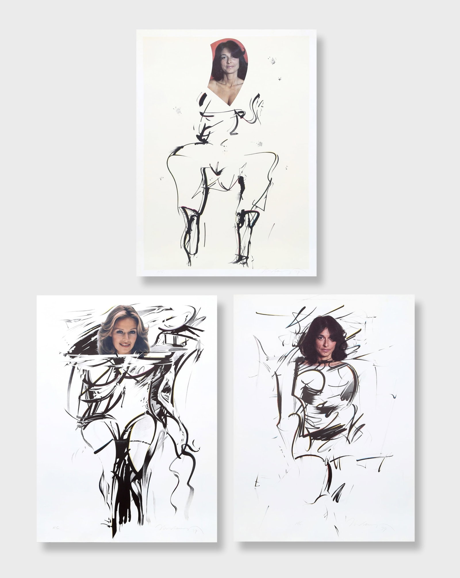 Mel Ramos, Three Lithographs from I Still Get a Thrill... (1 of 6)