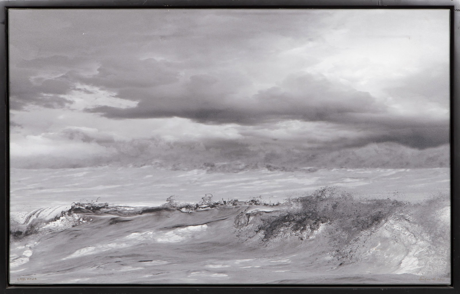 Michael Knigin, Waves MKW4, Chromogenic Print on Canvas (1 of 4)