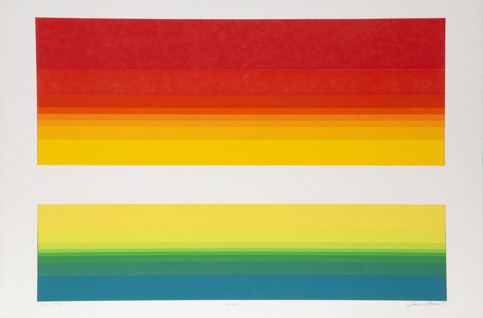 James Norman, Summer, Screenprint (1 of 6)
