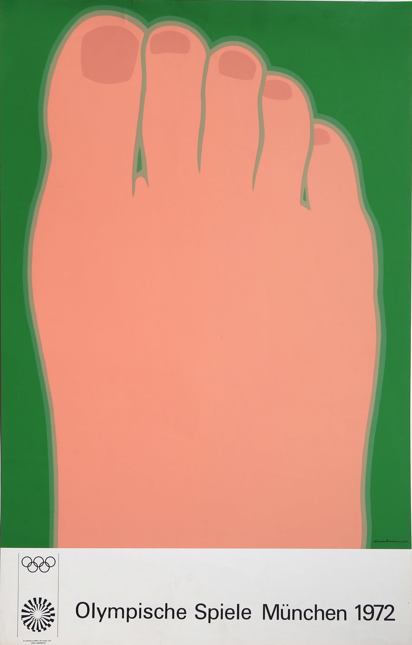 Tom Wesselmann, Olympische Spiele 1972, Screenprint Poster (1 of 4)