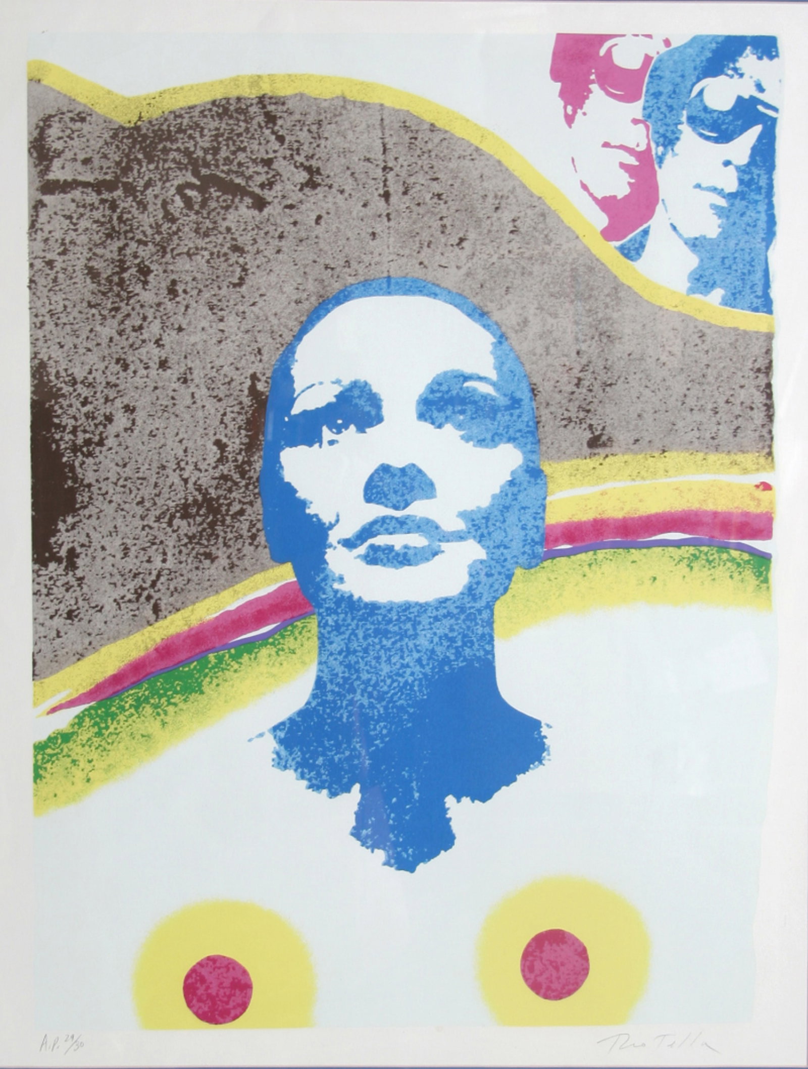 Mimmo Rotella, The Look, Screenprint (1 of 1)