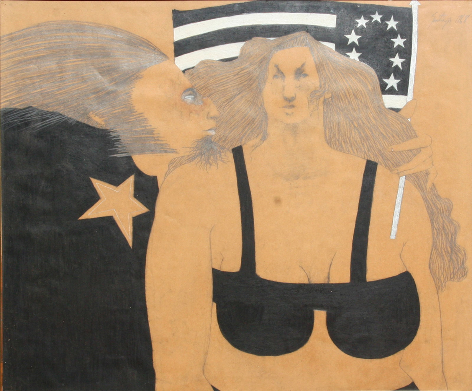 Ramon Santiago, Flag, Drawing (1 of 2)