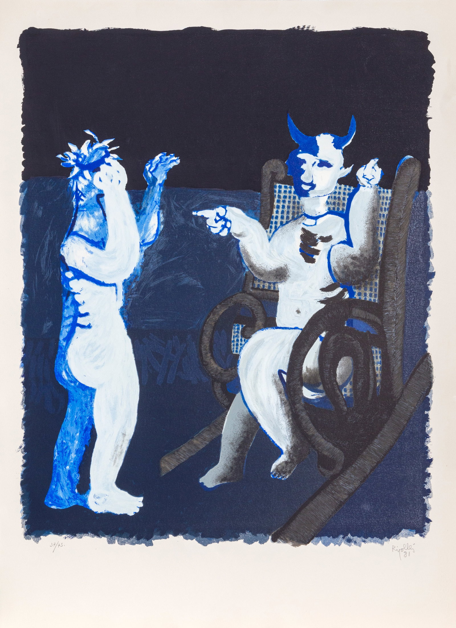 Juan Garcia Ripolles, Diablo, Screenprint (1 of 3)