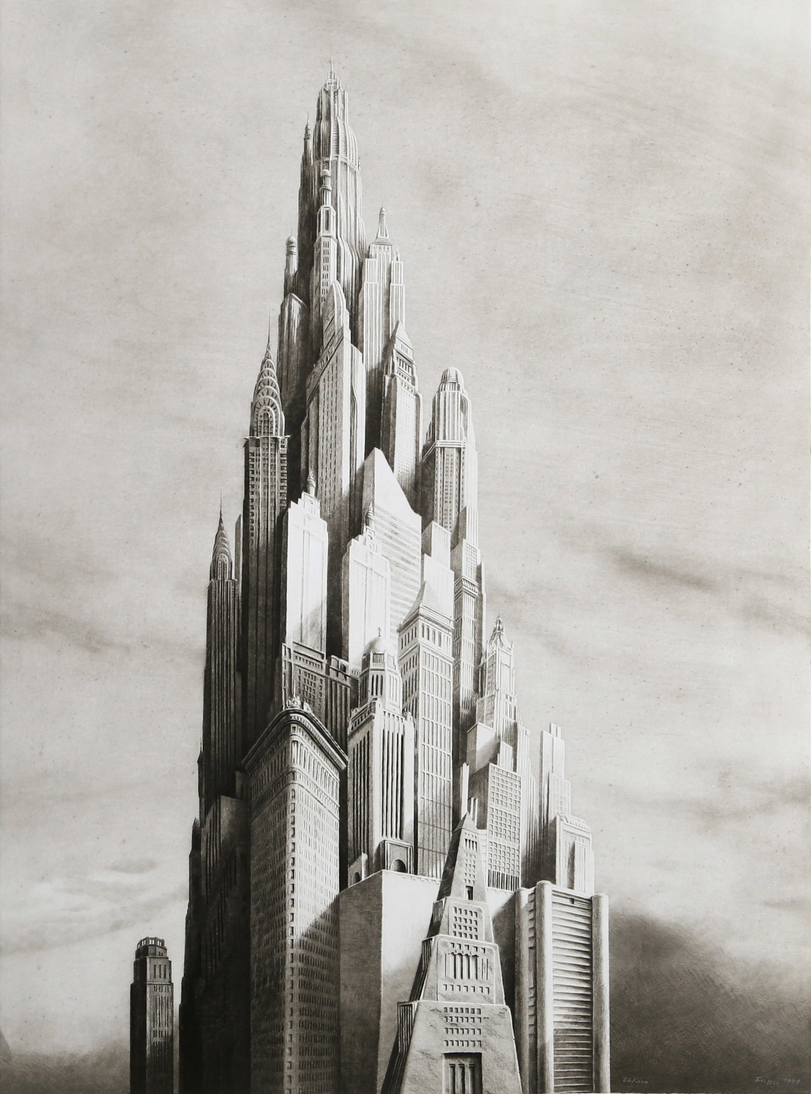 Jan Peter Tripp, American Dream, Etching (1 of 1)