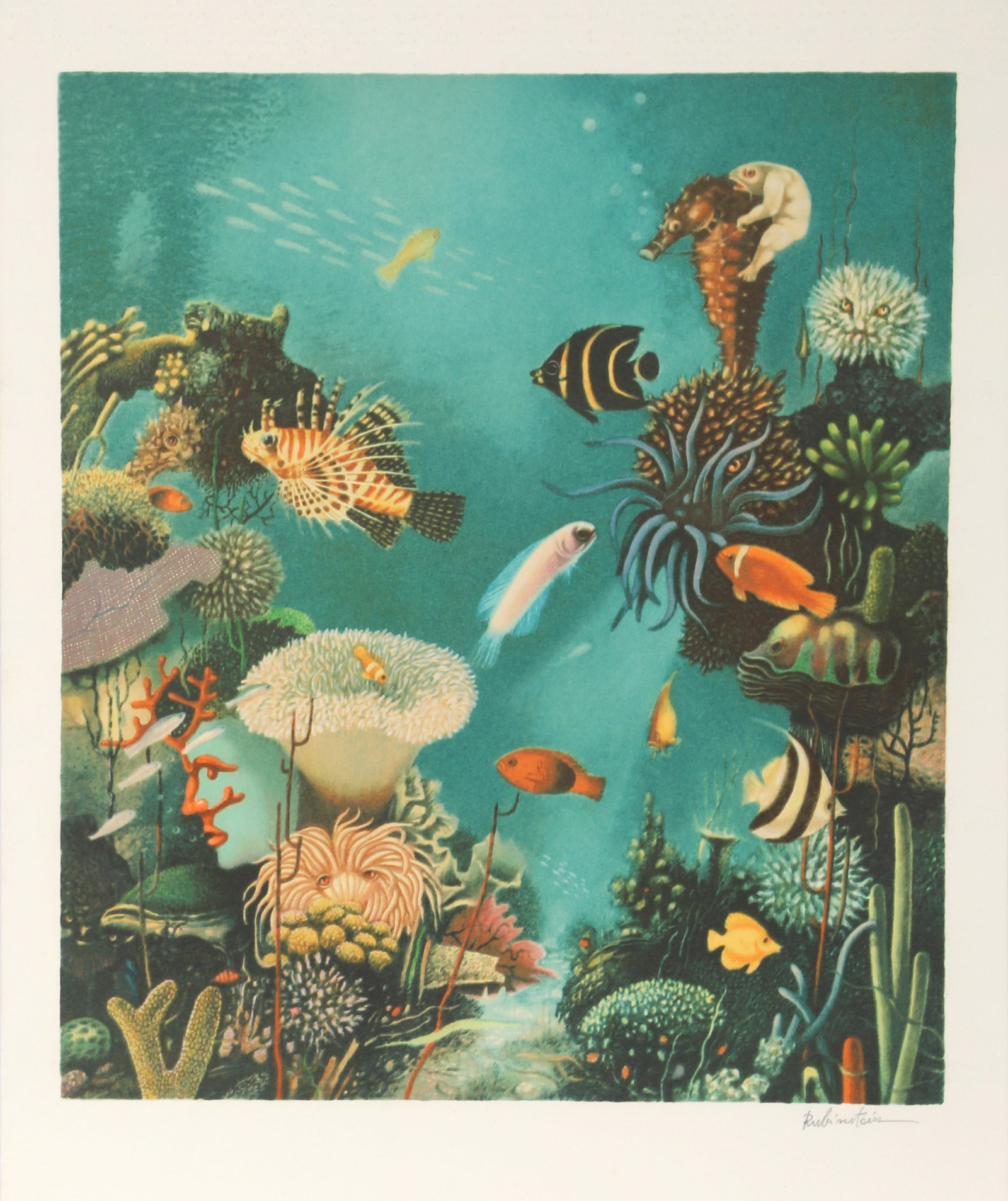 Israel Rubinstein, Deep Waters, Screenprint (1 of 3)