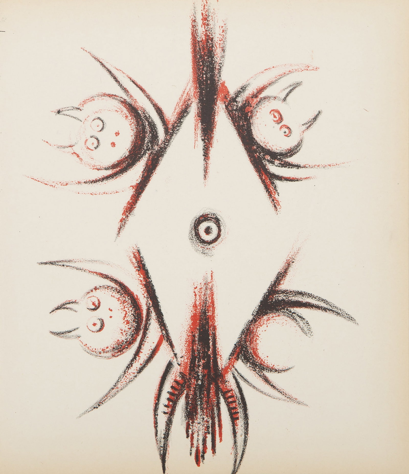Wifredo Lam, Untitled from Le Surrealisme en 1947, Lithograph (1 of 4)
