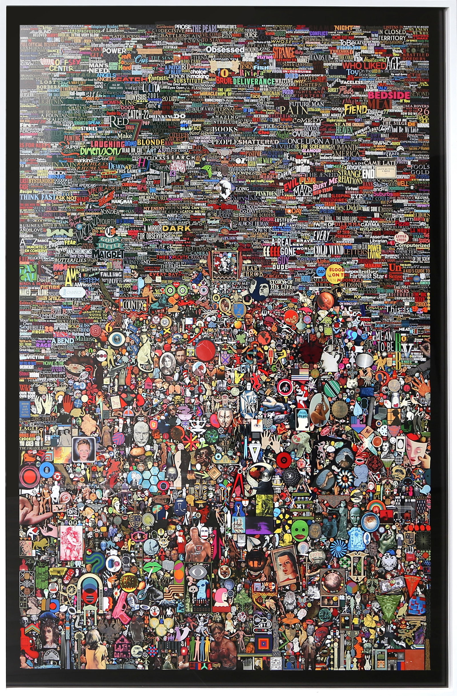 Simmons & Burke, Book Collection Palette, Pigment Print (1 of 4)