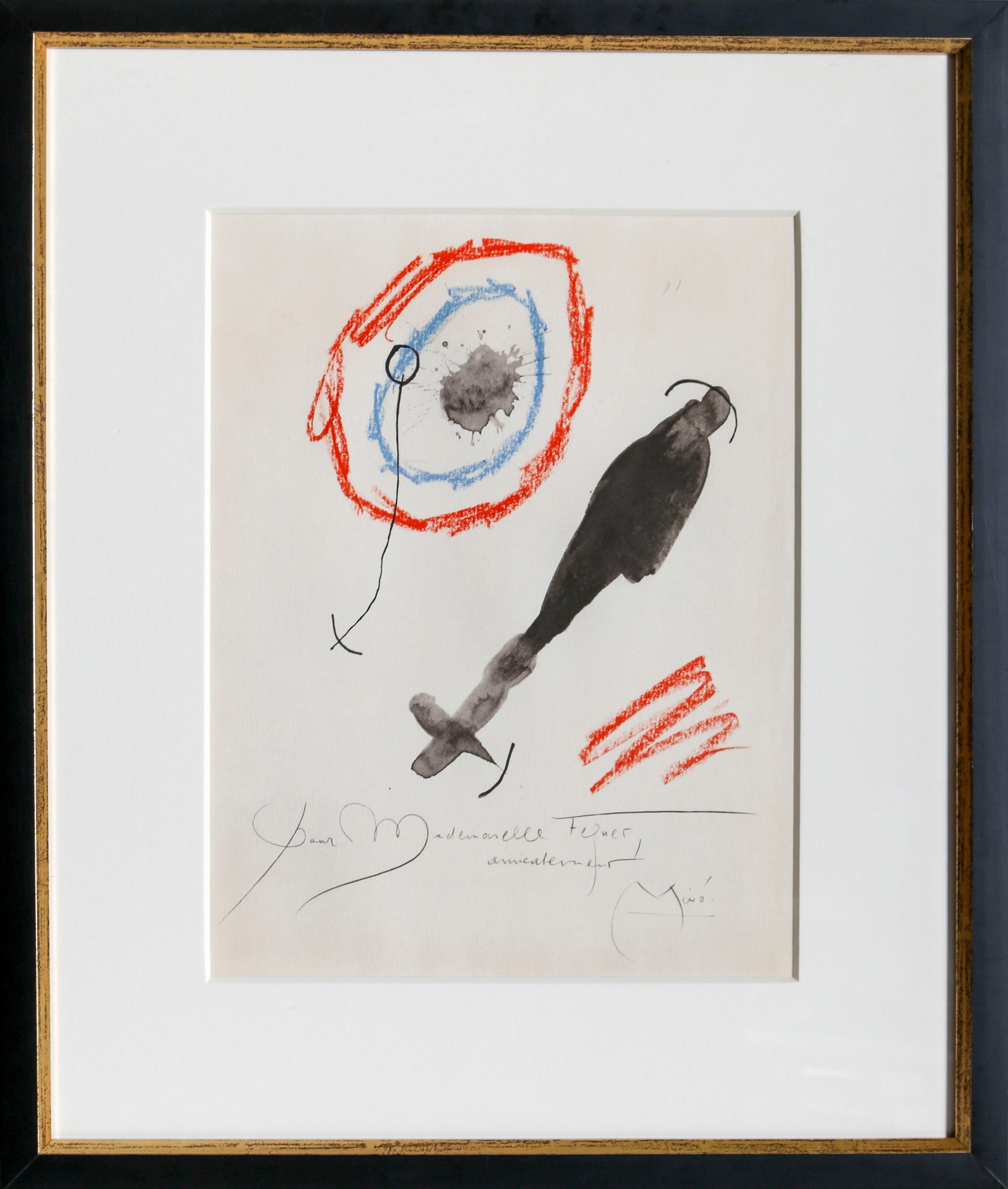 Joan Miro, Quelques Fleurs #11: Fequet, Pochoir (1 of 3)