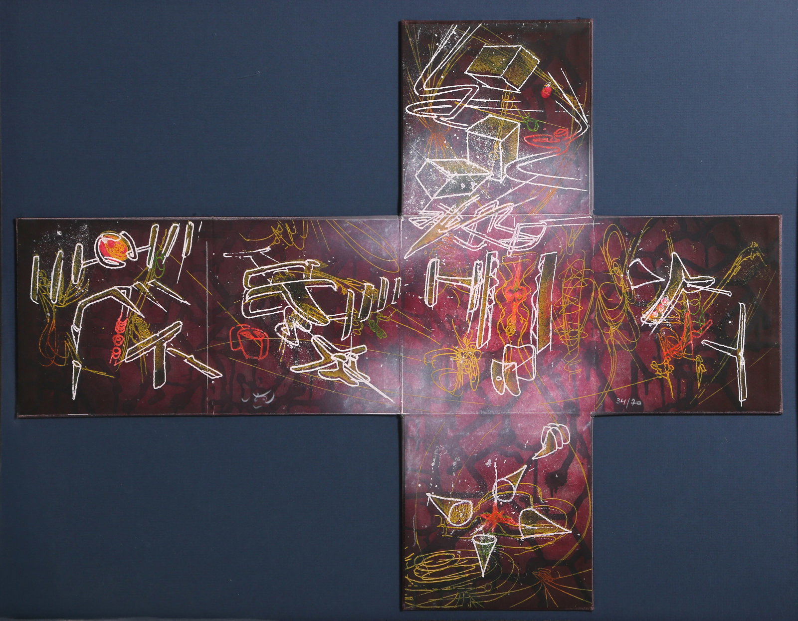 Roberto Matta, Des-Monstration, Etching (1 of 4)