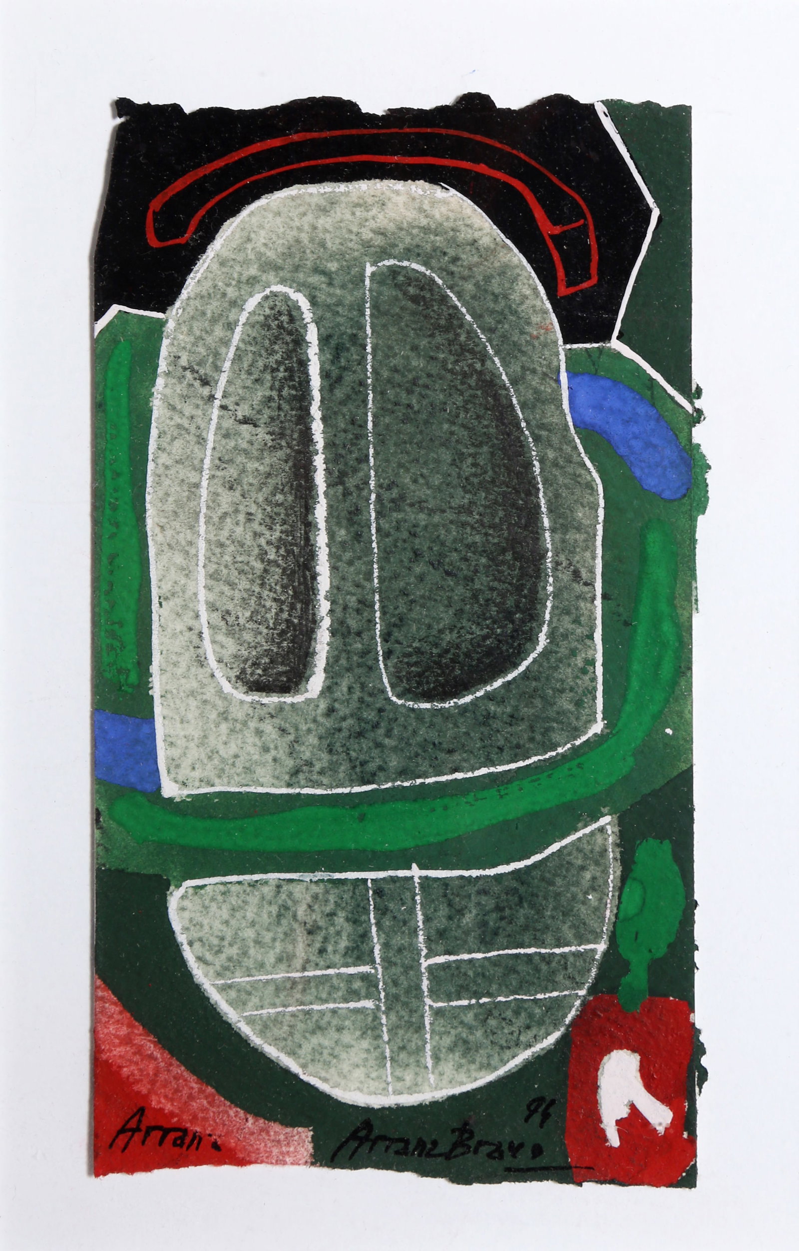 Eduardo Arranz-Bravo, Cadaques No. 36, Mixed Media (1 of 4)
