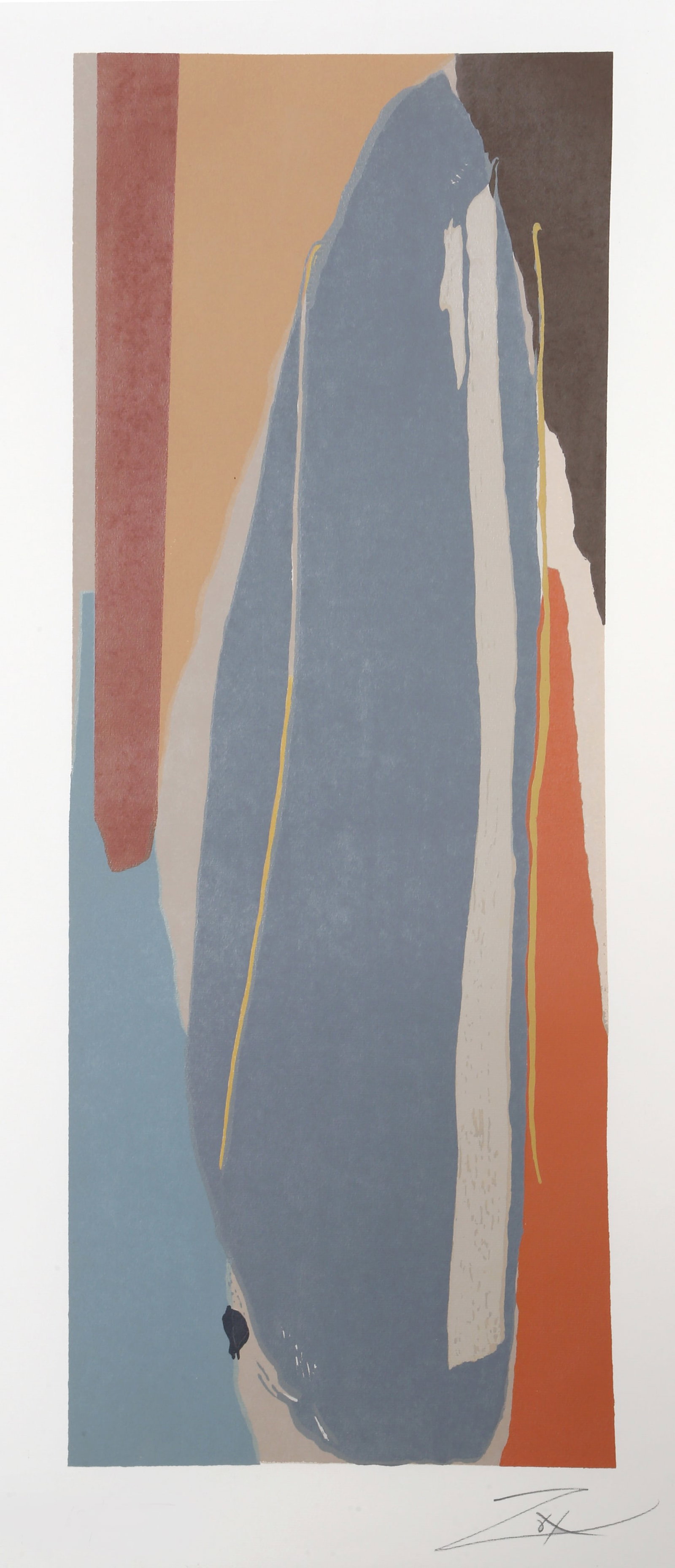 Larry Zox, Niagara Series No. 5, Screenprint (1 of 4)