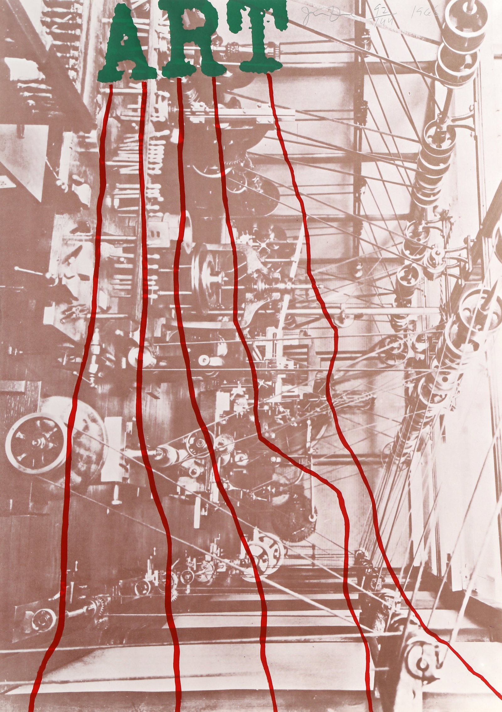 Jim Dine, Art, Lithograph (1 of 3)
