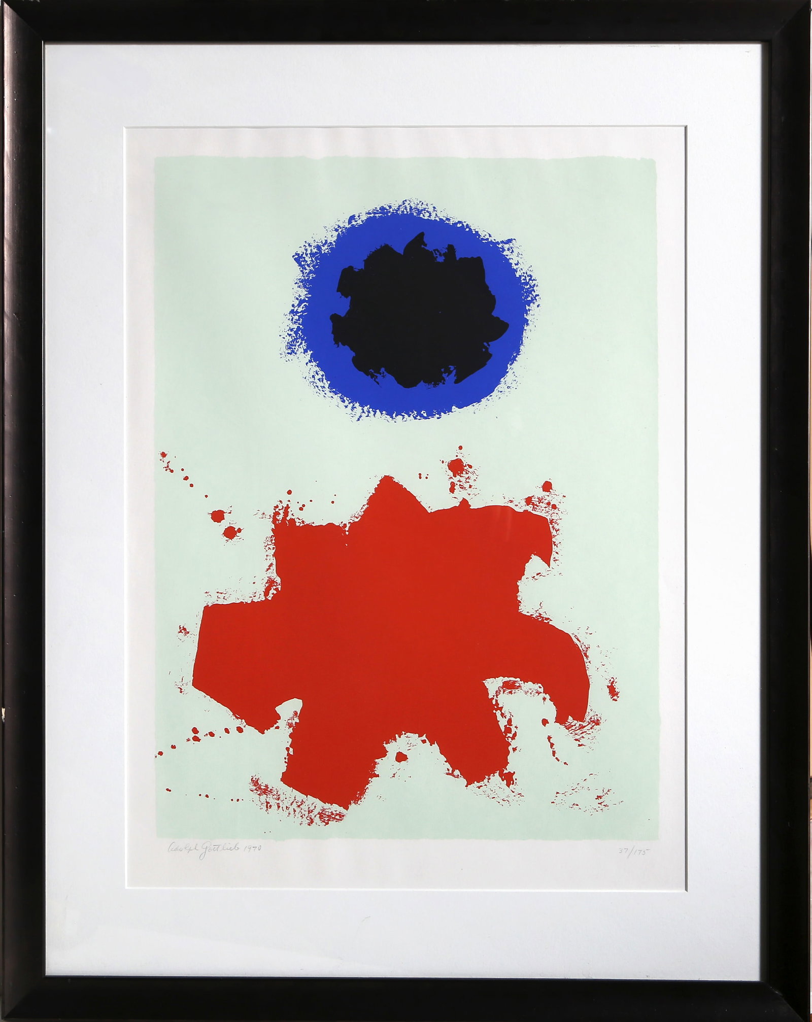 Adolph Gottlieb, Peace, Screenprint (1 of 4)