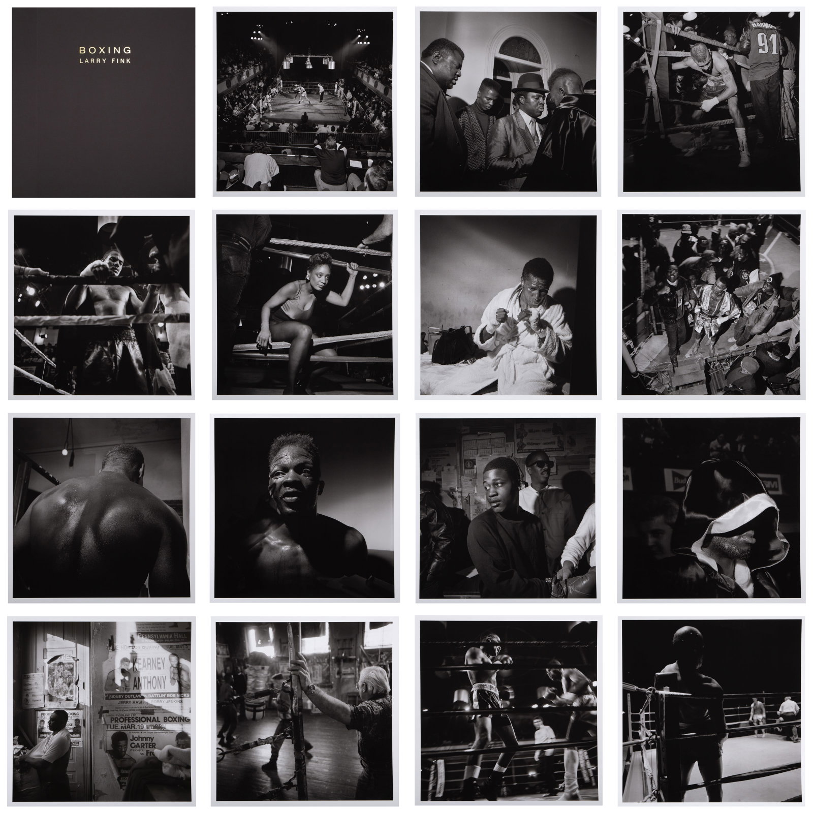 Larry Fink, Boxing Portfolio of Photographs (15) (1 of 6)