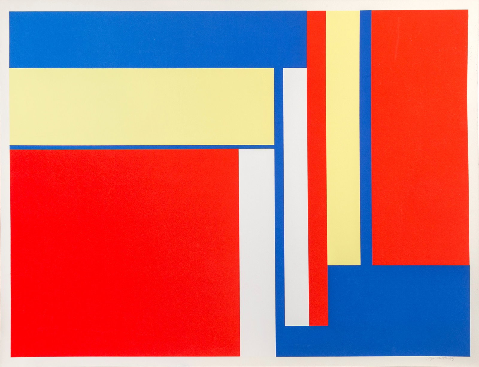 Ilya Bolotowsky, Series 3, Screenprint (1 of 4)