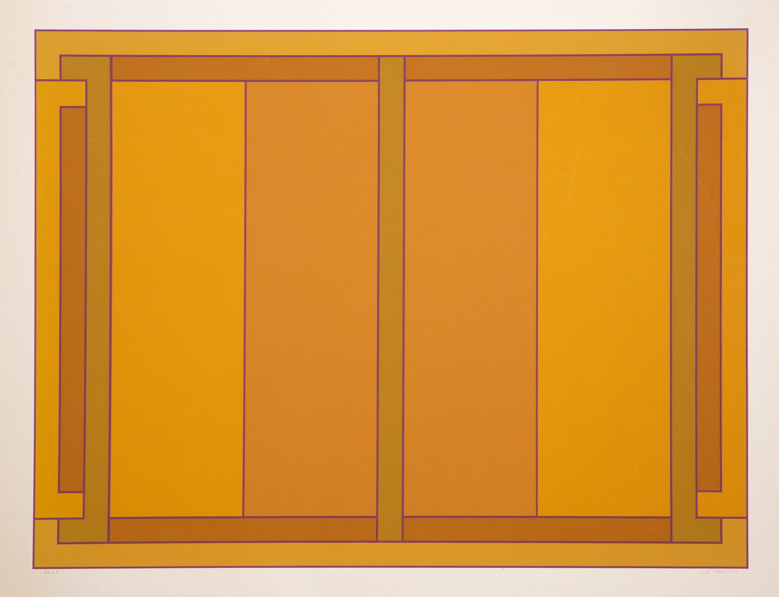 Peter Stroud, The Clifford Suite, Screenprint (1 of 4)