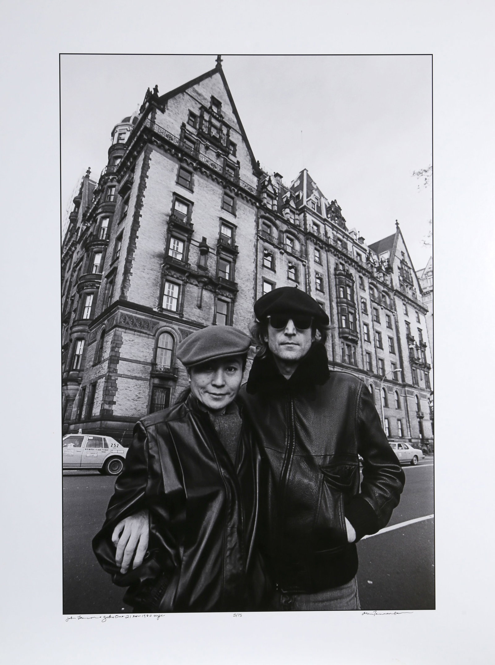 Allan Tannenbaum, John Lennon and Yoko Ono, Gelatin Silver Print (1 of 4)