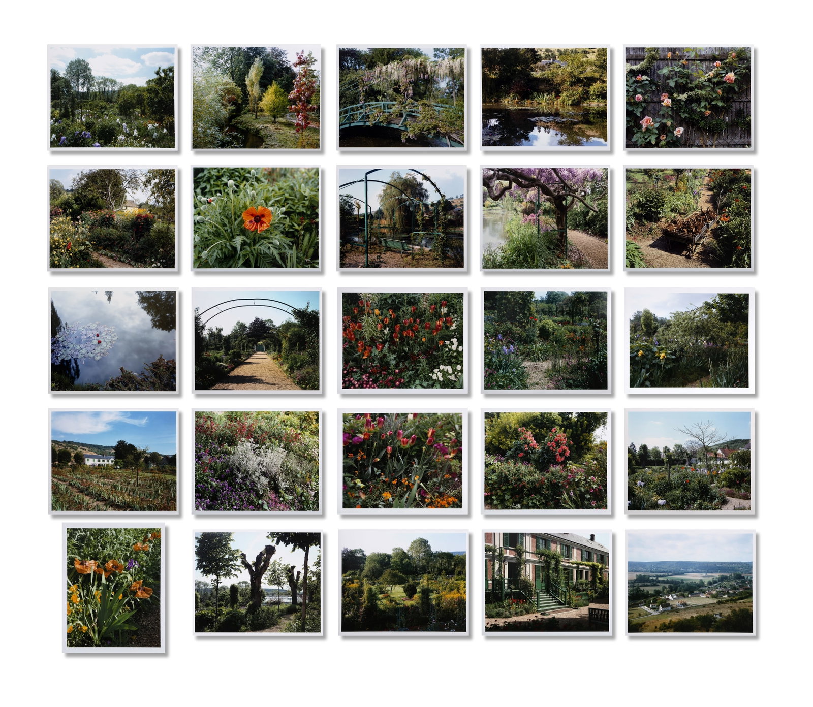 Stephen Shore, The Giverny Portfolio, 25 Photographs (1 of 8)