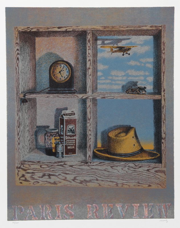 Howard Kanovitz, Paris Review, Lithograph: Artist: Howard Kanovitz Title: Paris Review Year: circa 1968 Medium: Lithograph, Signed and Numbered in Pencil Edition: 200 Size: 33 in. x 26 in. (83.82 cm x 66.04 cm)