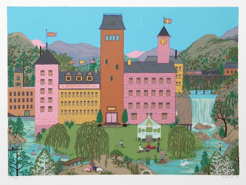 Jack Hofflander, Lithograph: Artist: Jack Hofflander, American (1920 - 2003) Title: Untitled Year: 1979 Medium: Lithograph, signed and numbered in pencil Edition: AP 23/30 Image Size: 22 x 30.5 inches Size: 26 x 34 in. (66.04 x 8