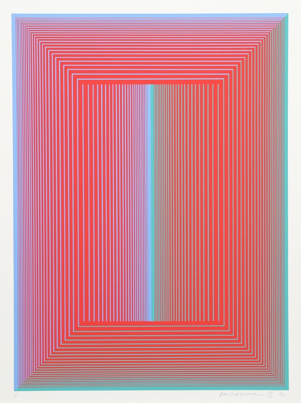 Richard Anuszkiewicz, Sequential VI from the Sequential: Artist: Richard Anuszkiewicz, American (1930 - ) Title: Sequential VI from the Sequential Portfolio Year: 1972 Medium: Serigraph, signed and numbered in pencil Edition: 200 Image Size: 26 x 19 inches