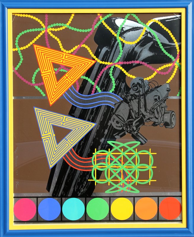 Peter Phillips, Custom Print II from 11 Pop Artists,: Artist: Peter Phillips, British (1939 - ) Title: Custom Print II from 11 Pop Artists Year: 1965 Medium: Silkscreen, signed and numbered in pencil Edition: 105/200 Size: 30 in. x 24 in. (76.2 cm x 60.9